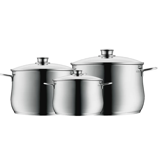 BỘ NỒI TỪ WMF DIADEM PLUS COOKWARE 3 MÓN