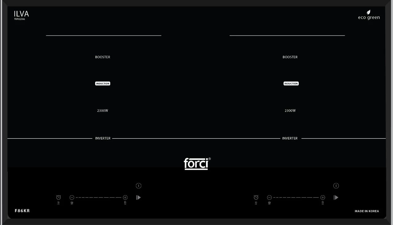 BẾP TỪ ĐÔI FORCI F86KR